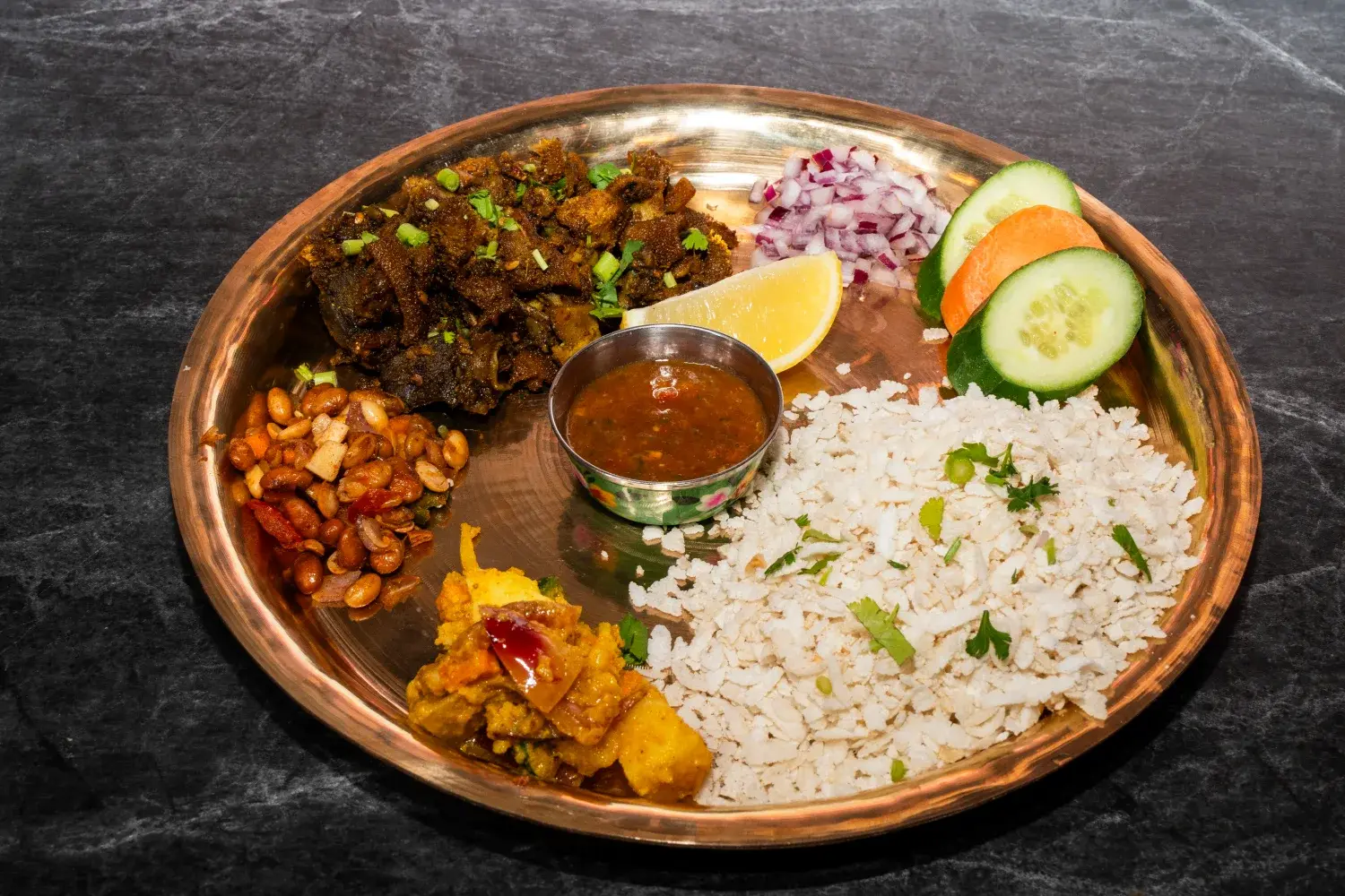 Thakali Set - Delicious food