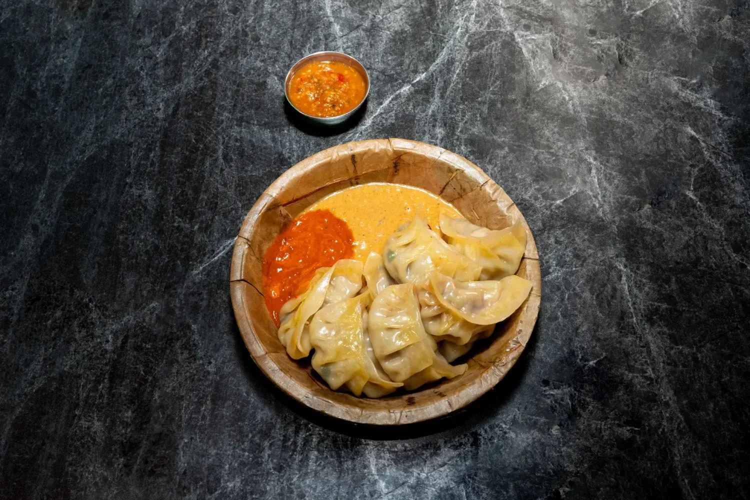 Traditional Momo with Sauce